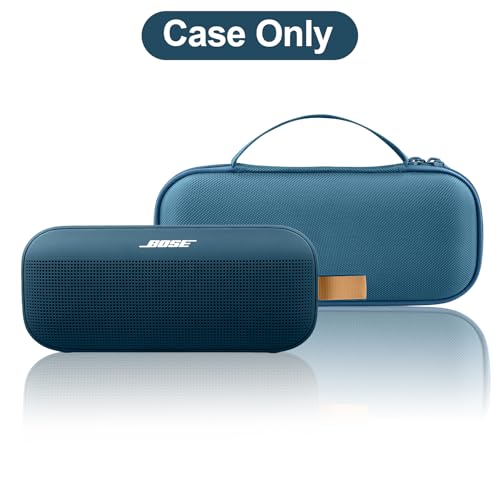 Aenllosi Hard Case for Bose SoundLink Flex 2nd Gen Speaker, Twilight Blue | EVA Hard Shell, Drop Resistant Protection, Water Resistant Protection, Dust Proof Protection, Protective Case Only - color: Twilight Blue, style: Hard Case for Bose SoundLink Flex