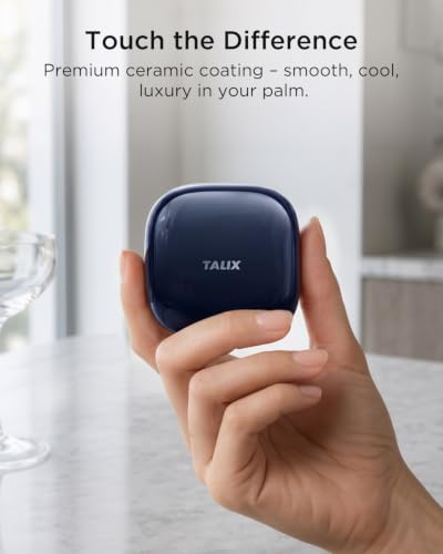 TALIX T30 Noise Cancelling Earbuds with Phone Stand, Punchy Bass, 4-Mic, True Wireless Bluetooth 6.0 in Ear Headphones, 28H Playtime, IPX4 (Blue) - color: Blue