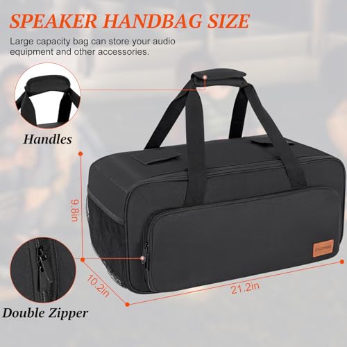 Speaker Carrying Case Compatible with JBL Party Box On The Go/Go 2 | Portable Speaker Travel Tote Bag Fits for JBL PartyBox On-The-Go Essential/Boombox 4 for Outdoor Travel (No Shoulder Strap) - size: For JBL on the go