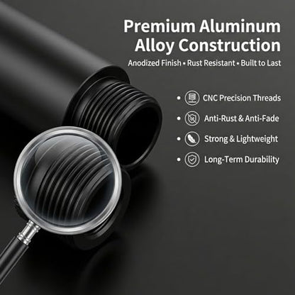 13Pcs Mic Stand Adapter with Extension Tube, Microphone Thread Adapter | 3/8 Female to 5/8 Male and 5/8 Female to 3/8 Male, 1/4 to 3/8 and 5/8Screw Thread Adapter for Microphone Stand Camera Tripod