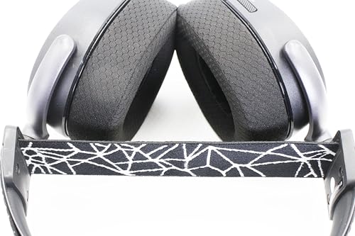 Replacement Headband Compatible with SteelSeries Arctis 7 Black and White