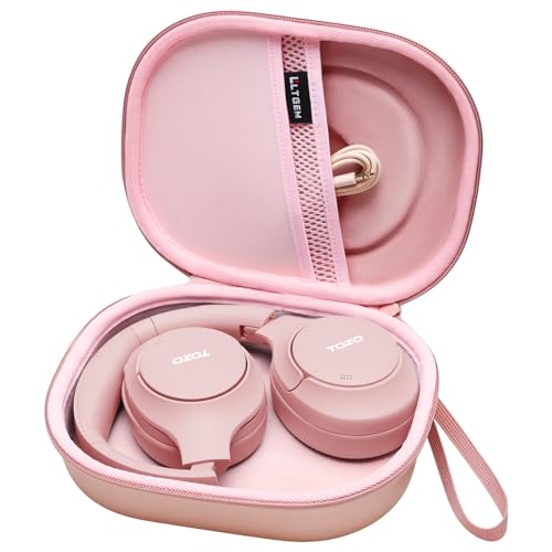 Case for JBL Tune 510BT/720BT/770NC/520BT/520C/670NC Headphone Rose Gold | Hard Carrying Travel Case for JBL Live 670NC/770NC/680NC/780NC Headphones - color: Rose Gold