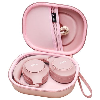Case for JBL Tune 510BT/720BT/770NC/520BT/520C/670NC Headphone Rose Gold | Hard Carrying Travel Case for JBL Live 670NC/770NC/680NC/780NC Headphones - color: Rose Gold