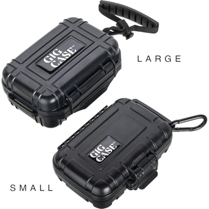 GIGCASE® in-Ear Monitor Hard Case (Small) – Compatible with KZ ZS10/ZS10 Pro/ZSN/ZST/ZEX/AS10/AS16/ZSN Pro X, YINYOO, CCZ Melody – IEM, in-Ears, Headphones, Earphones, Earbuds Storage Case - size: Small