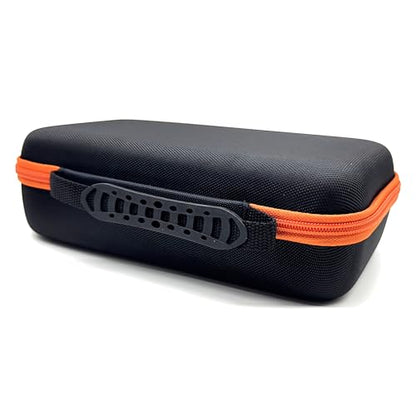Wireless Microphone Case Compatible with JBL Wireless Two Microphone System, Handheld Dual Mic Travel Bag for Singing or Karaoke for Receivers, Adapters, AA Batteries-Black