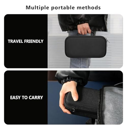 Carrying Case for Blue Tees Golf Player+, Player Pro GPS Speaker | Hard EVA Shell, Shockproof, Water Resistant, Scratch Resistant, Mesh Pocket for Charging Cable & Accessories, Black - color: Black