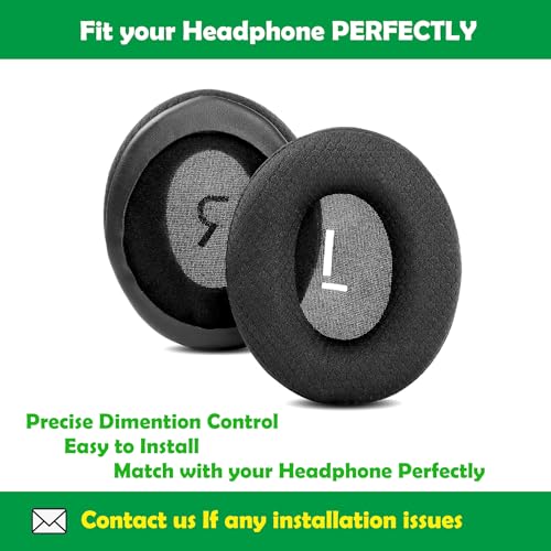 Earpads Cushion Compatible with Avantree Audition/Audition Pro HT5009 / HT4189 / HT3189 / DG59 Headphones Ear Pads Replacement with Durable & Breathable Fabric/High Density Foam