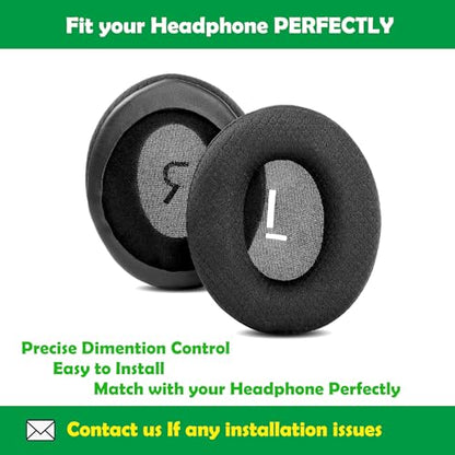 Earpads Cushion Compatible with Avantree Audition/Audition Pro HT5009 / HT4189 / HT3189 / DG59 Headphones Ear Pads Replacement with Durable & Breathable Fabric/High Density Foam