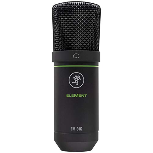 Mackie EM-Series, Large-Diaphragm Condenser Microphone (EM-91C) - size: XLR, style: Large Diaphragm Condenser