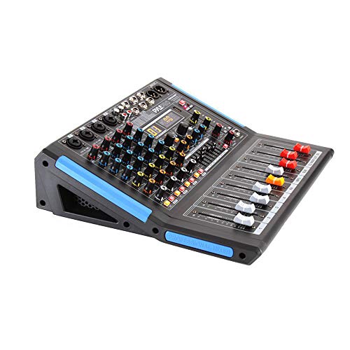Pyle 4-Channel Bluetooth Studio Audio Mixer-DJ Sound Controller Interface with USB Drive for PC Recording Input, XLR Microphone Jack,48V Power,Input/Output for Professional and Beginners - PMXU46BT - style: 4 Channel Pro