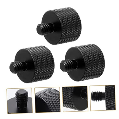 Tripod Screw Adapter Set 5/8 to 1/4 Thread for Microphone Stand Mounts