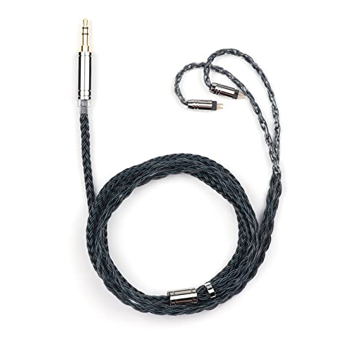 Linsoul Tripowin Zonie IEM Cable (2pin 0.78mm, 3.5mm)(Moss) + LC02 in Ear Monitor Case