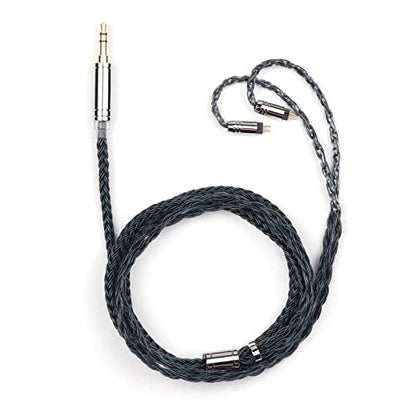 Linsoul Tripowin Zonie IEM Cable (2pin 0.78mm, 3.5mm)(Moss) + LC02 in Ear Monitor Case