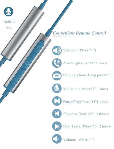 Wired Earbuds USB C with Mic for Samsung iPhone Pixels Mac Tablet PC Ipad - color: Green