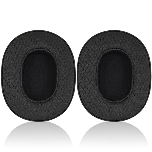 Replacement Ear Pads for Skullcandy Crusher Wireless/Evo/ANC Hesh 3/EVO/ANC, Headphones Ear Cushions, Headset Earpads, Ear Cups Cover (Matte Black) - color: Matte Black