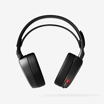 Arctis Pro Wireless Gaming Headset steelseries - Lossless High Fidelity Wireless + Bluetooth for PS4 and PC (Renewed)