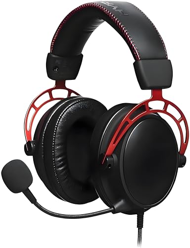 Replacement Cloud Alpha Game Mic Cable 3.5mm Headphone Boom Microphone Compatible with Kingston HyperX Cloud Alpha/Cloud Alpha S Gaming Headset Works on Pro PS4 Xbox One Nintendo Switch Computer PC