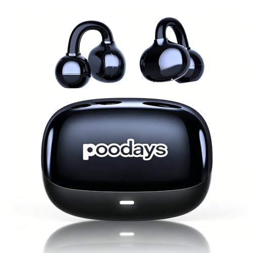 AI Translation Earbuds Real Time, 164 Languages Translator Earbuds, Wireless Translating Ear Buds, Bluetooth Headphones for Travel Business Meeting Learning (Black)