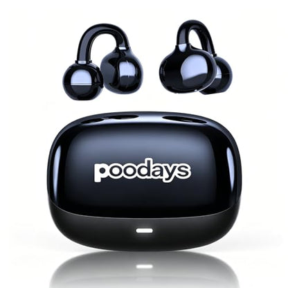 AI Translation Earbuds Real Time, 164 Languages Translator Earbuds, Wireless Translating Ear Buds, Bluetooth Headphones for Travel Business Meeting Learning (Black)