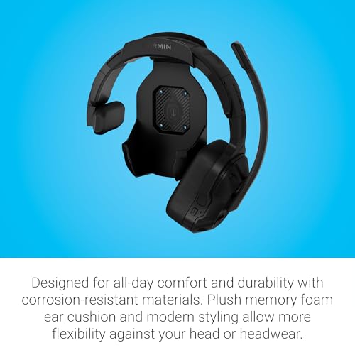 Garmin dēzl™ Headset 110, Premium Trucking Headset | Single-Ear Wireless Trucking Headset, Active Noise Cancellation, Memory Foam Ear Pad, Built-In Flashlight - style: Single-Ear