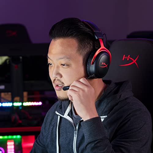 HyperX Cloud II Wireless - PC, PS5, PS4용 게이밍 헤드셋, 최대 30시간 지속되는 배터리, DTS 헤드폰: X 공간 오디오, 메모리 폼, 마이크 모니터링 기능이 있는 탈착식 노이즈 캔슬링 마이크 - size: Wireless, style: 무선