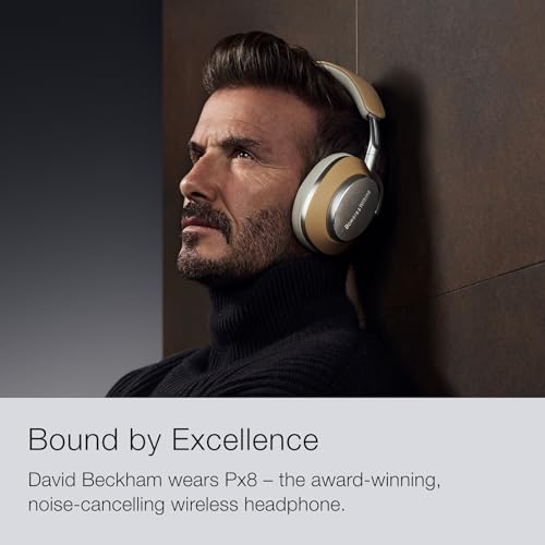Bowers & Wilkins Px8 Over-Ear Wireless Headphones, Tan - color: Tan