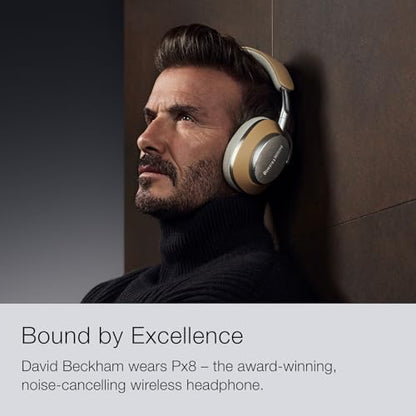 Bowers & Wilkins Px8 Over-Ear Wireless Headphones, Tan - color: Tan