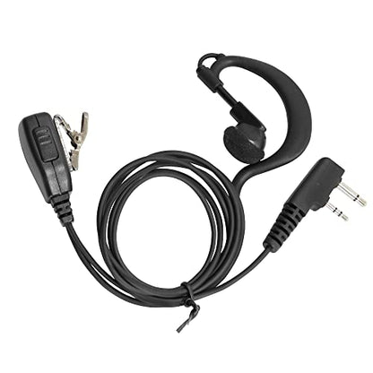 Ear Hook Earphone Headset Earpiece for IC-F3001 F4001 F4011 F4023 IC-F4021 IC-F3021 Radio