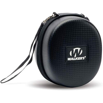 Walker's Razor Slim Electronic Earmuffs | Protective Case - color: American Patriot/Black