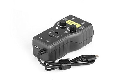 Saramonic SmartRig+UC 2-Channel USB-C Audio Interface w/XLR, 1/4" & 1/8" Inputs & Headphone Out for iPhone 15, Android Mobile Devices, Computers, New iPad & More