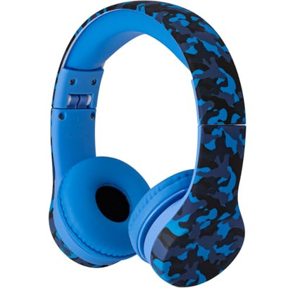 Snug Play+ Kids Headphones with Volume Limiting for Toddlers (Boys/Girls) - Blue Camo - color: Blue Camo, size: One Size