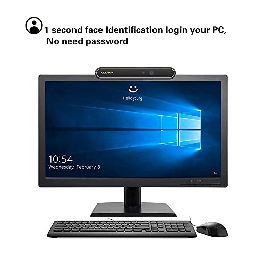 Face Recognition USB IR Camera for Windows Hello, RGB 1080P (Entry Level) Webcam with Dual Microphone - size: S