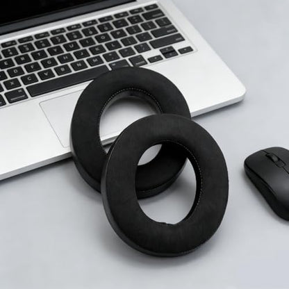 Replacement Ear Pads for Corsair HS70 Pro HS75 XB HS60 Pro HS50 Pro Headset | Cooling Gel Earpads with High-Density Ice Silk Foam Noise Isolation - Black