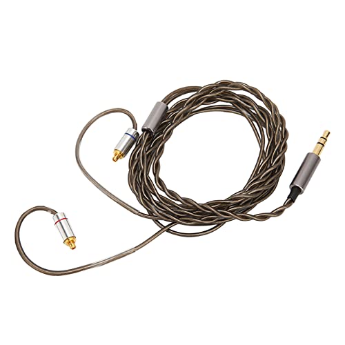 MMCX Earphone Replacement Cable Transparent Sound Earbuds Upgrade Wire for WESTONE for XBA A3 XBA H2 TK200 3.9ft