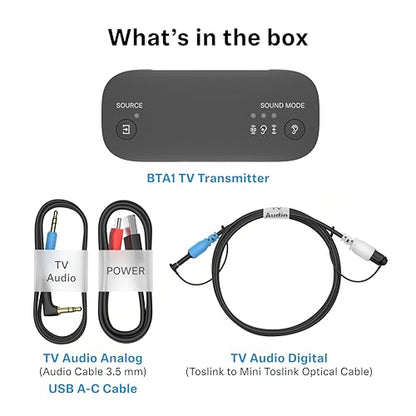 Sennheiser BTA1 TV Transmitter for Bluetooth Auracast Wireless Headphone - style: Transmitter Only