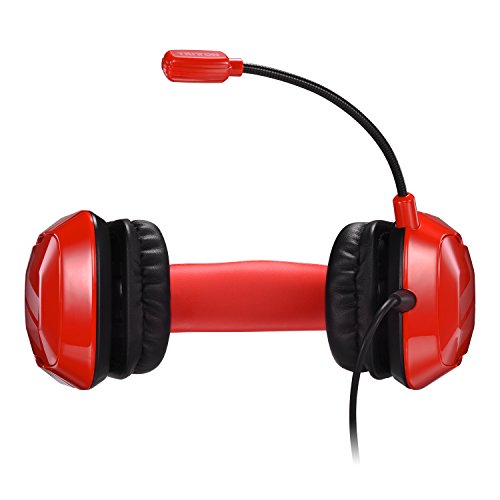 TRITTON Kama Stereo Headset for PlayStation 4, PS Vita, and Mobile Devices - Red - color: Red