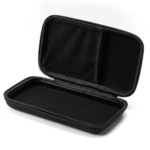 Compact Hard Shell Profile, Rigid EVA Headphone Carrying Case for Over-Ear Audio Gear, Durable 900D Travel Storage Bag