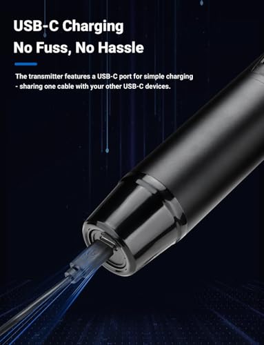 TAKSTAR TS-K302 UHF Dual Wireless Microphone, Plug & Play PA Speaker