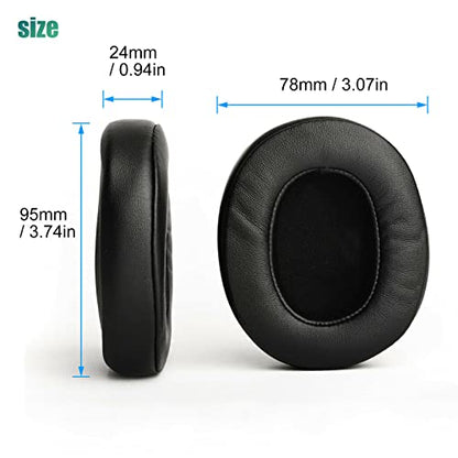 Replacement Ear Pads Memory Foam for Skullcandy Crusher Wireless Crusher | Headphones Ear Cushions Headset Earpads Ear Cups Cover Repair Parts for Skullcandy Crusher 3.0 Wireless Hesh 3