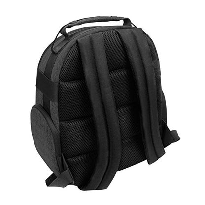 USA Gear VR Headset Backpack Travel Case Fits Meta Quest 3S, 3, 2, Controllers and Accessories - Virtual Reality Gaming Bag with Customizable Interior Dividers, Padded Backpack Straps (Black) - color: Black