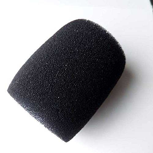Bolymic 5 Pack Black Foam Sponge Windscreens for Beta 87A 87C Vocal microphone Insert