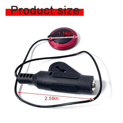 2Pcs Piezo Pickup Contact Microphone for Guitar Violin Banjo