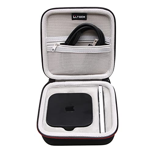 LTGEM EVA Hard Case for 2022 Apple TV 4K Wi‑Fi with 64GB Storage (3rd Generation) - Travel - Protective Carrying Storage Bag