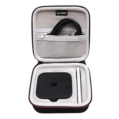 LTGEM EVA Hard Case for 2022 Apple TV 4K Wi‑Fi with 64GB Storage (3rd Generation) - Travel - Protective Carrying Storage Bag
