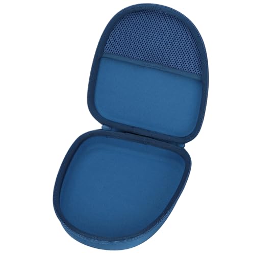 Lebakort Headphone Case Compatible with KVIDIO/TOZO/BERIBES/JLab/Raycon Over-Ear Headphones, Universal Portable Travel Organizer (Blue Case) - color: Blue Case