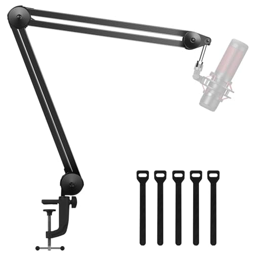 InnoGear Mic Arm Desk Mount Microphone Stand Boom Arm for Blue Yeti, Large - size: Large