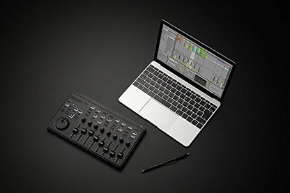 Korg Nanokontrol Studio Bluetooth/USB MIDI Control Surface with 8 Faders & Backlit Switches - style: nanoKONTROL Studio