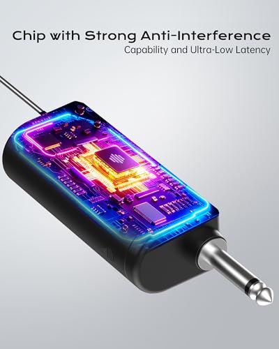 Wireless Microphone, One-Touch Mute & Dynamic RGB Lighting, Professional-Grade Dual Handheld Dynamic Microphone, 200-Foot Ultra-Long Range & 40-Hour Battery Life. for Singing and Family Gatherings.