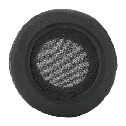 GOWENIC Replacement Ear Cushions, 75mm Headphone Earpads, Universal Ear Pads Covers for Headset, Black Foam Cushions Compatible with Most Headsets