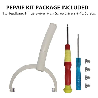 Adhiper Swivel Hinge Repair Kit for Sony WH-1000XM5 Headphone,Silver-Right | Durable Replacement Headband Hanger Bracket Parts Accessories,As Same As The OEM,for Professionals/People Who Like Challenges